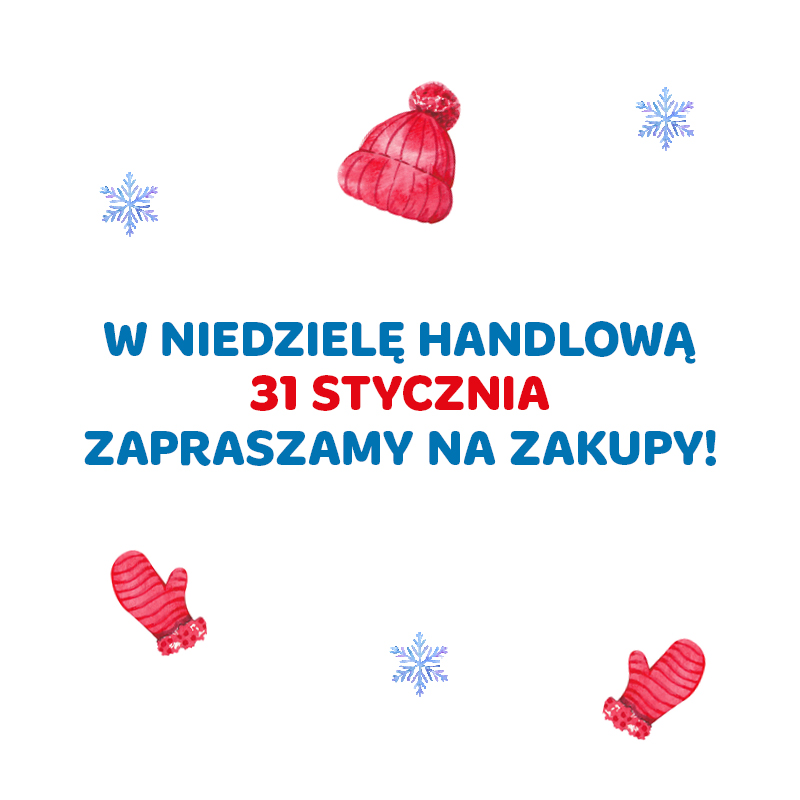 Niedziela Handlowa 31 Stycznia Centrum Handlowe Tulipan